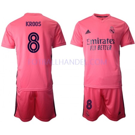 Barn Fotballdrakter Real Madrid Toni Kroos 8 Borte 2020-21 Kortermet